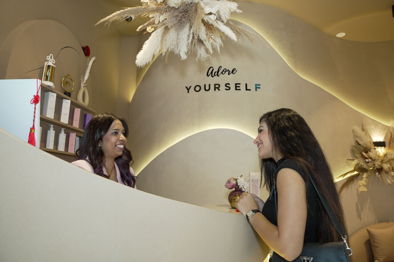 Inside the lounge
