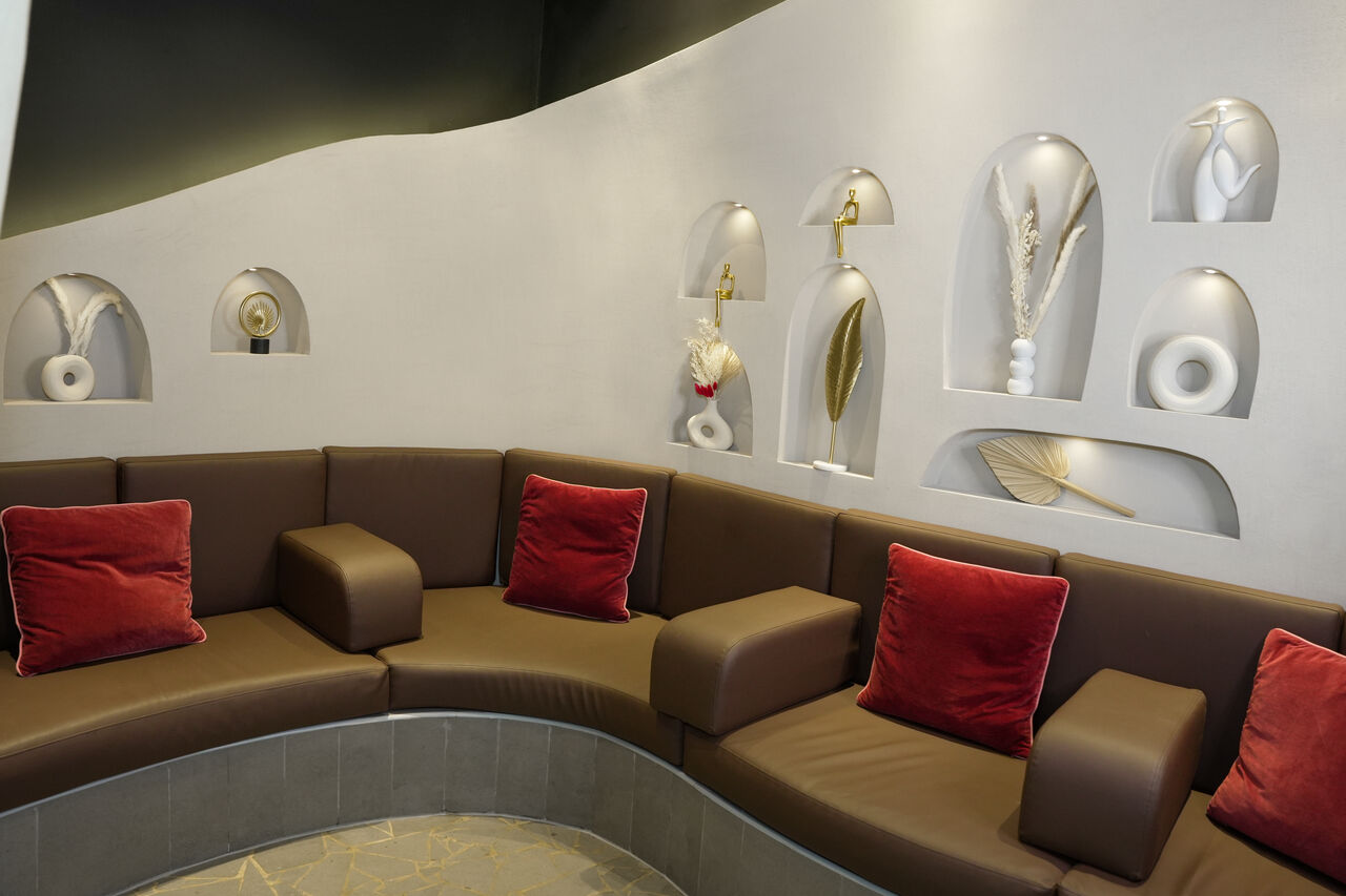 Inside the lounge