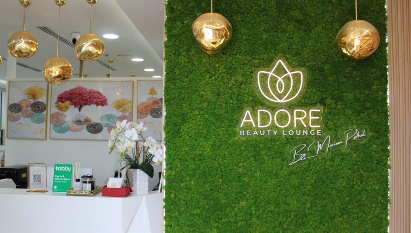 The Adore wall